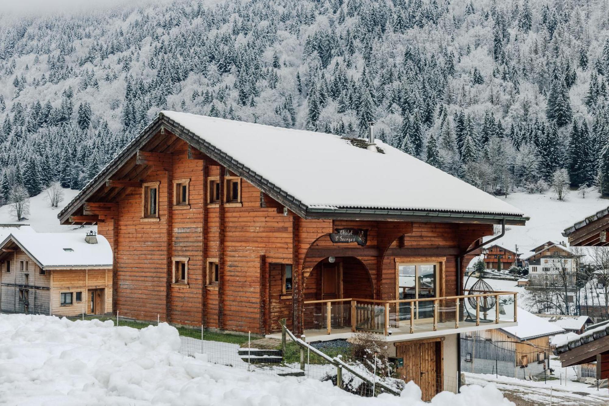 Chalet Le Saint Georges, Morzine, Proche Centre Kültér fotó
